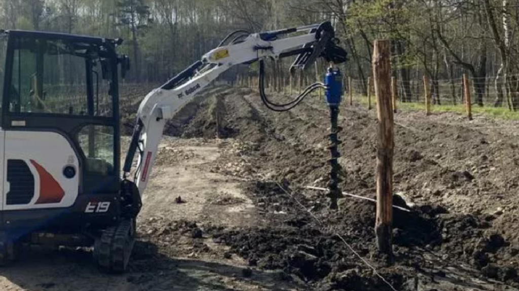 wiercenie pod słupki